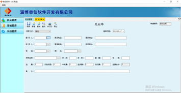 配貨站開票軟件 物流公司開單軟件 軟件定制二次開發